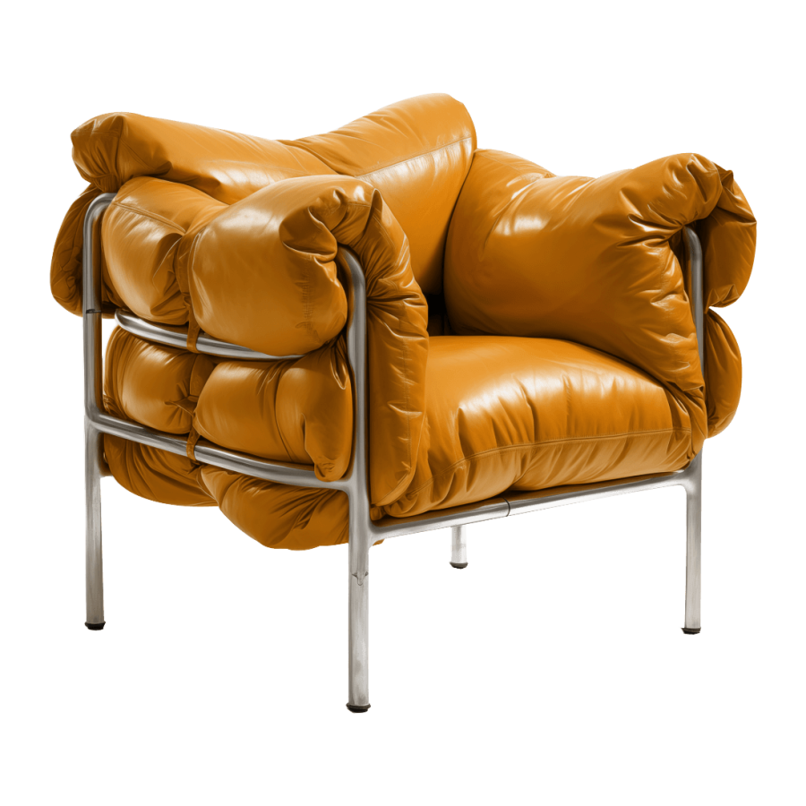 Ergonomic Wicker Papasan Chair - Image 4