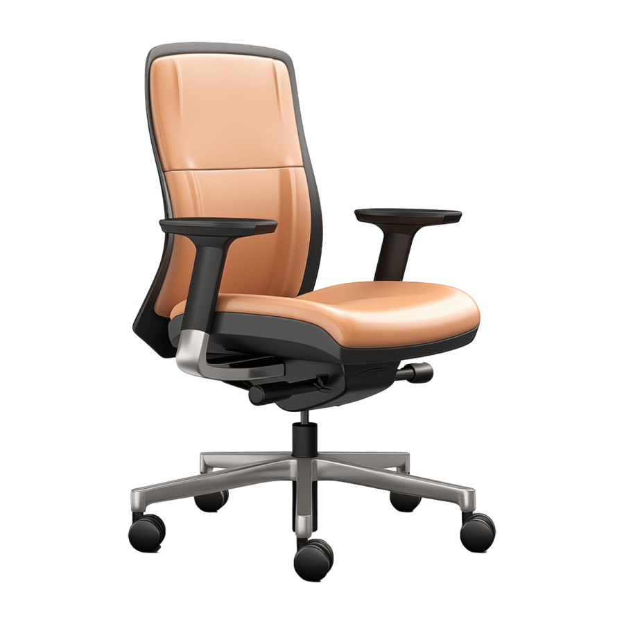 Modern Armchair with Lumbar - Image 5